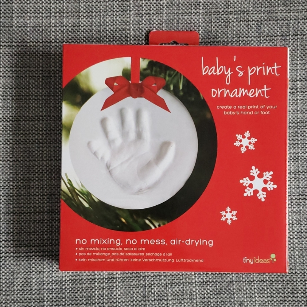 Baby's Print Ornament